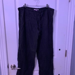Victoria’s Secret black linen pants